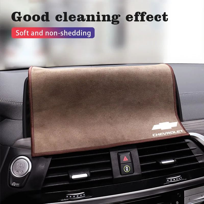 Двухсторонние полотенца для мытья замшевое полотенце автомобиля ткань Chevrolet