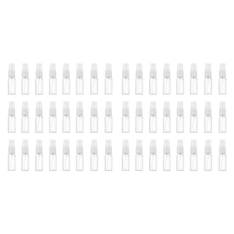 

48Pcs 20Ml Transparent Empty Spray Bottles Portable Refillable Fine Mist Sprayer Bottles