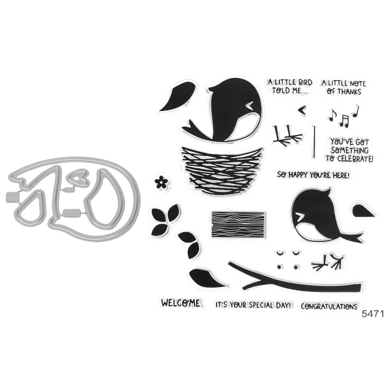 Штампы и штампы для изготовления карточек DIY Скрапбукинг Художественные ремесла