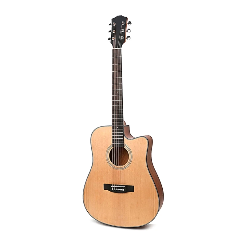 

2022 New Folk Guitar, 41 Inch Adjustable Chord Pitch Guitar Beginners Male and Female Beginners Practice Guitar Instruments