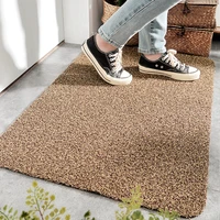 entrance floor carpets modern simple style polypropylene solid color mat home vacuuming non slip absorbent wear resistant rug