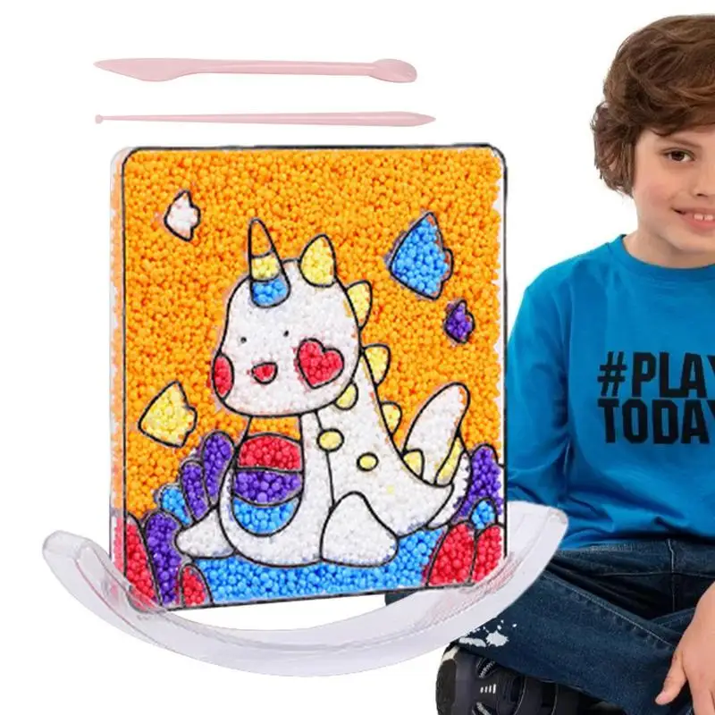 

Kids Painting Crafts Toy DIY Painting Drawing Toy Children Painting Craft Activities Kit Safe Educational For Birthday Gifts DIY