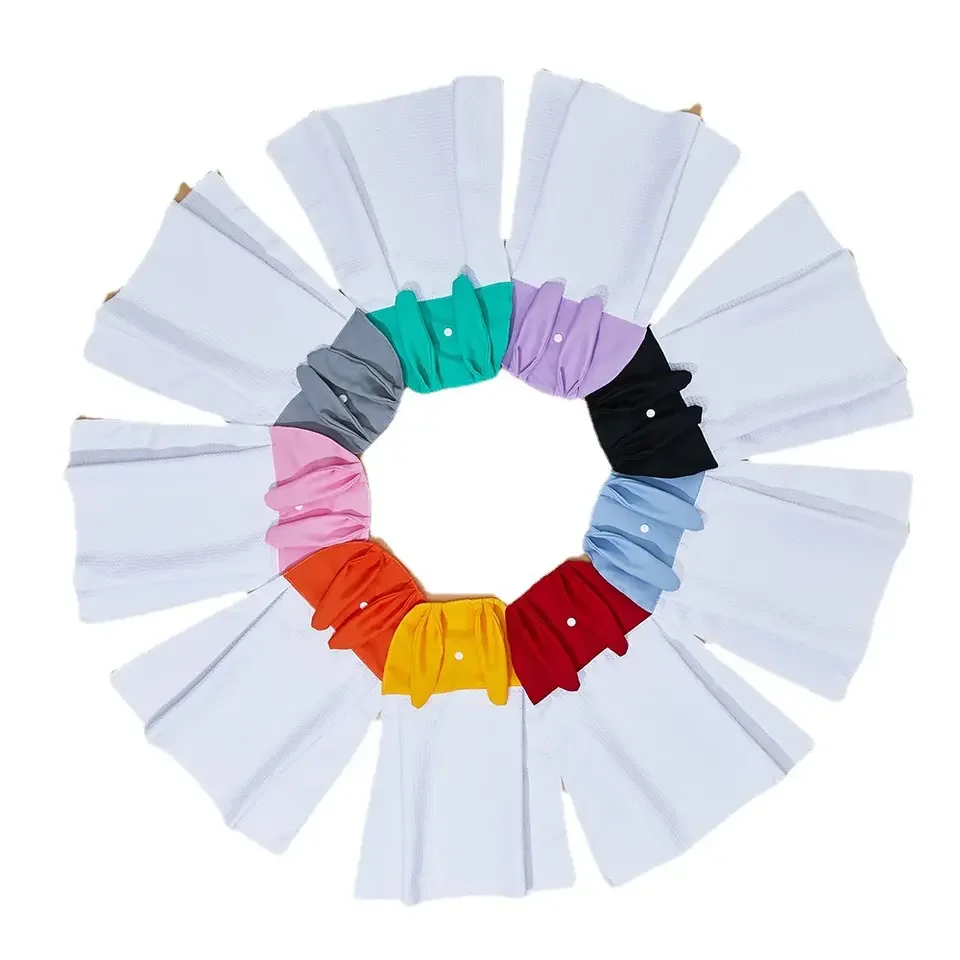 With Long Rabbit Ears Dress Shape Waffle Weave Kitchen Hanging Bathroom Supplies For Diy Logo