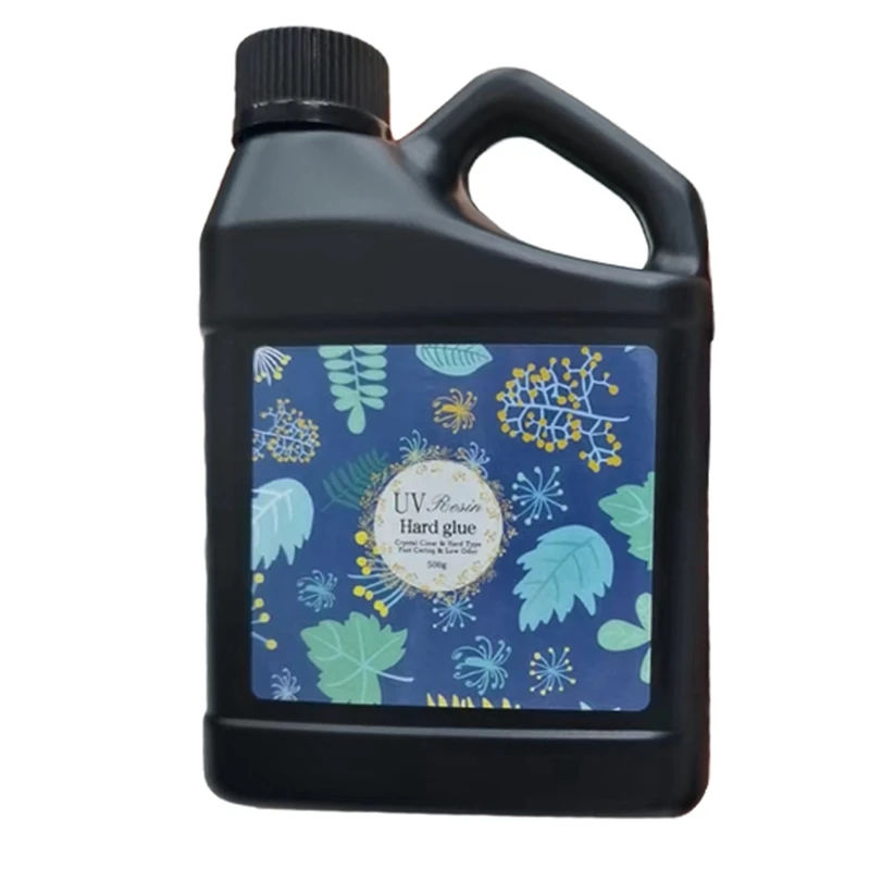 ГОРЯЧАЯ ПРОДАЖА УФ-смола 500 г - обновленная кристально чистая жесткая