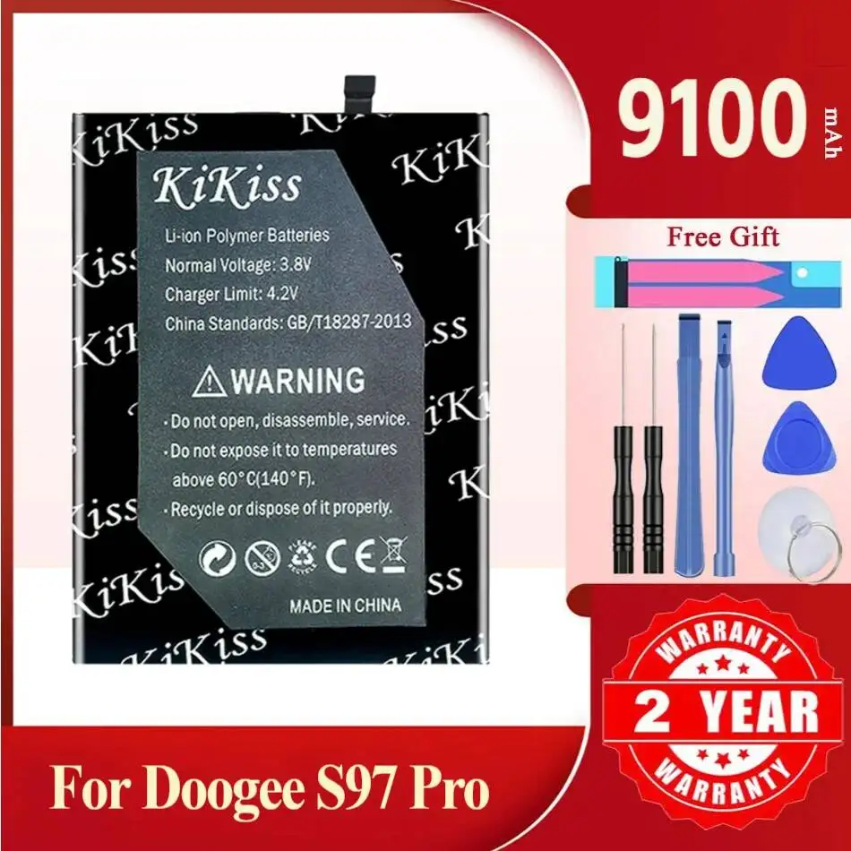 Фото Аккумулятор для DOOGEE S97/S96/S95 Pro S90 S89/S88 Pro S88 Plus S86 Pro S80/S70/S60/S55 Lite S68/S59/S58 Pro S51 S50 S40 S30 №3
