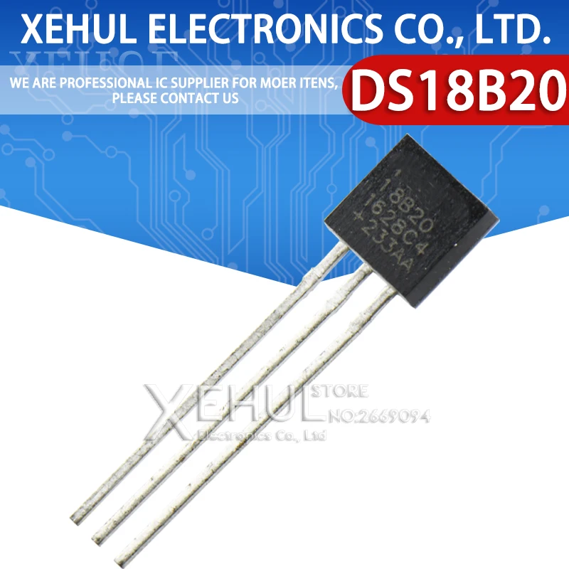 10/20/50/100 шт./партия, электронный чип DS18B20 TO-92 18B20
