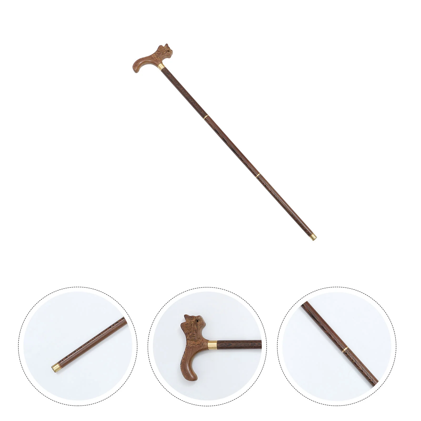 

Collapsible Cane Crutch Anti-skid Walking Rod Detachable Old Man Outdoor Pole Elderly