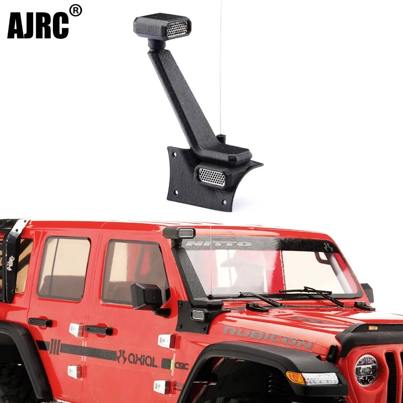 

Axial Axi03007 Scx10 Iii Jeep Wrangler Axi03007 Wrangler Gladiator Wading Hose High Air Intake W/ Metal Antenna