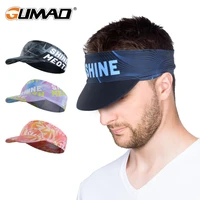 summer cooling sun visor cap cycling breathable sweat wicking running bike hat outdoor hiking tennis sports cap quick dry caps