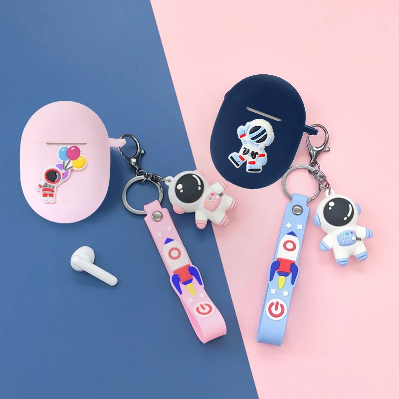 

For xiaomi Redmi Buds 3 Pro / AirDots 3 Pro Case Silicone Cartoon Astronaut / Cute Animal Rabbit Earphones Cover redmi buds3pro
