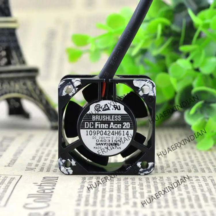 Новый комплект охлаждающих вентиляторов 4 см 109P0424H614 24 В 0.07A40*40*20