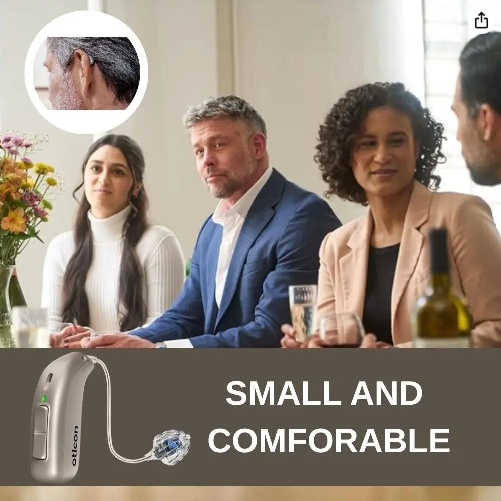 Фото Слуховой аппарат Oticon Jet PX 2 miniRITE с функцией Bluetooth, возможностью программирования через компьютер, 48 каналами и возможностью подзарядки. №5