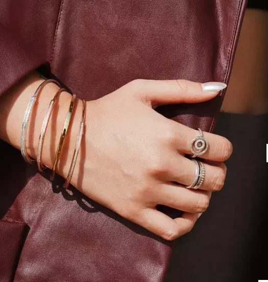 Pandora-Bague Pavé de Cowcles avec Logo ChimSignature pour Femme, Bagues en Diamant, Bijoux en Argent 925, Cadeau observateur, Mode de Luxe, Nouveau