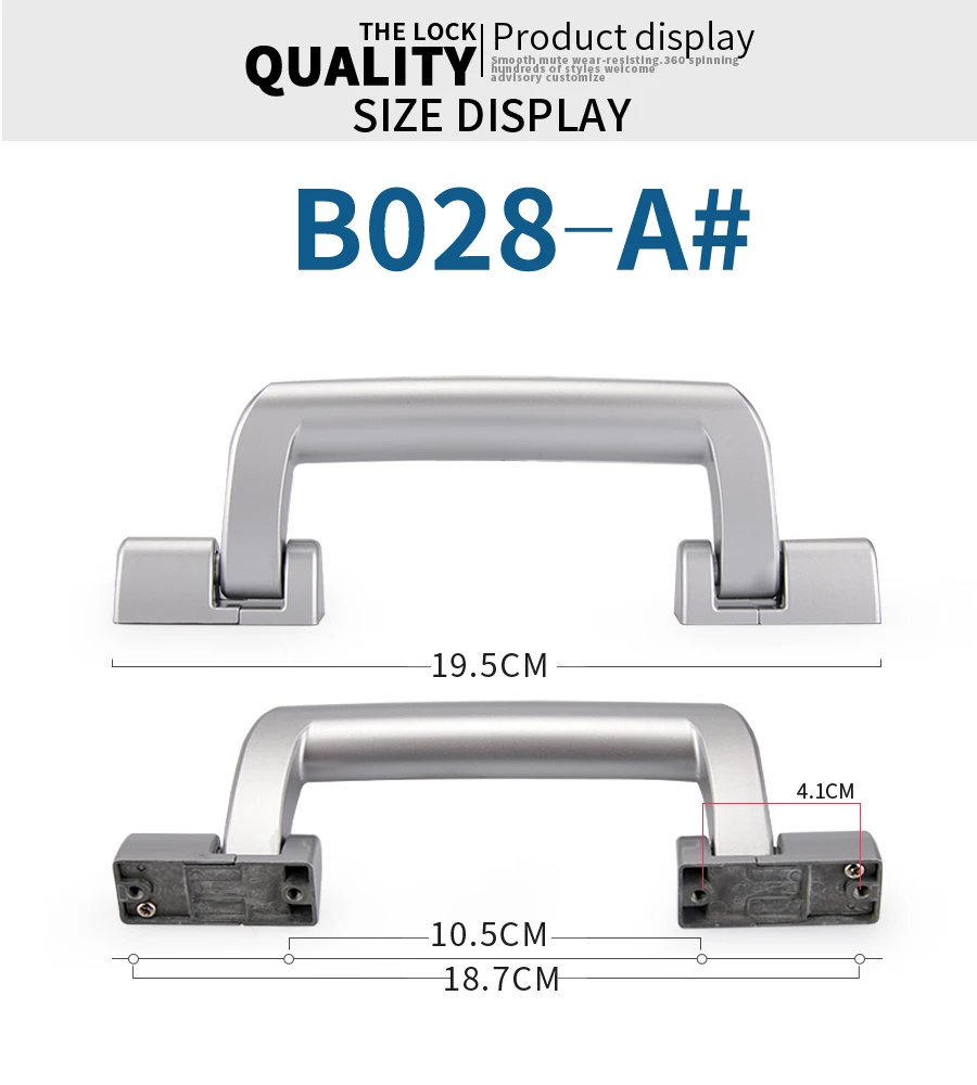 Luggage suitcase, luggage case, PU travel handle, luggage repair parts, durable portable soft handle handle
