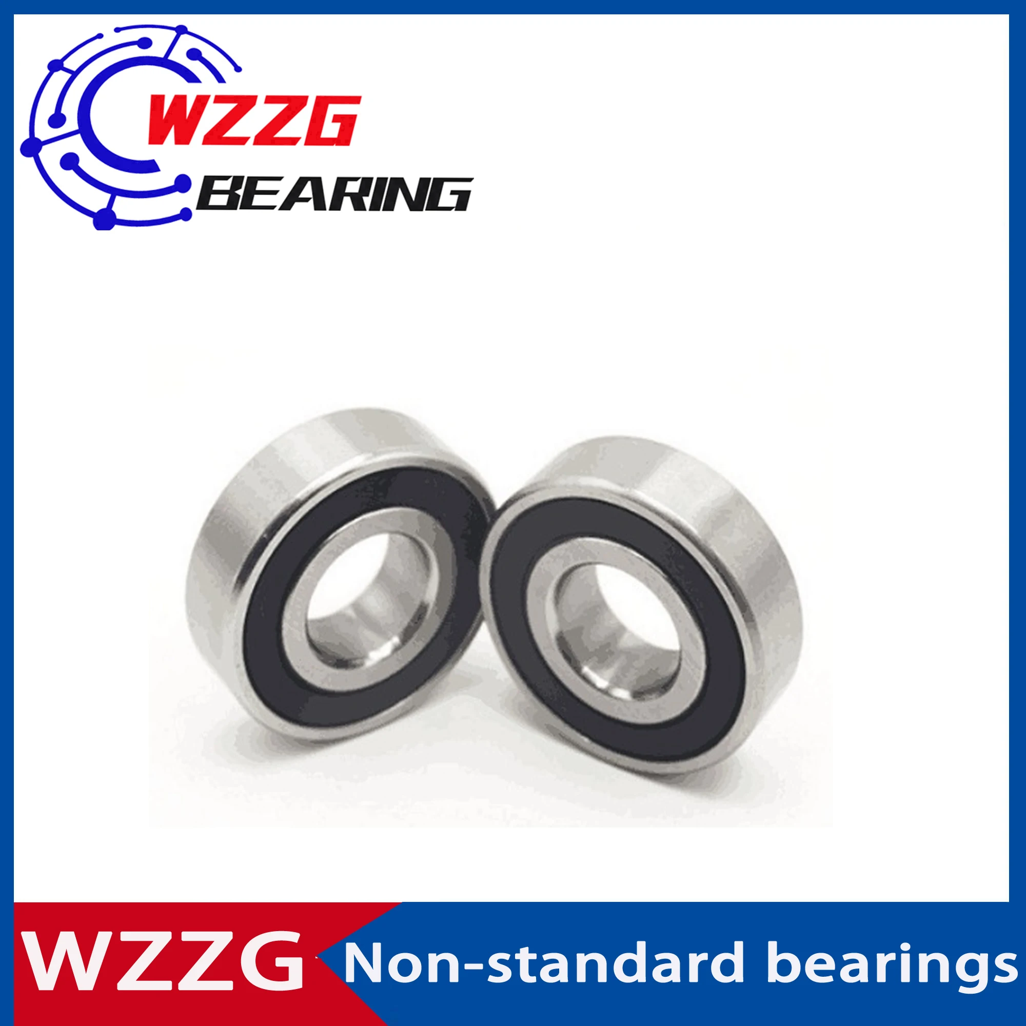 WZZG 4 шт. высококачественный нестандартный подшипник 1/6302/10.2-2RS 10 2*42*13 мм шариковый с