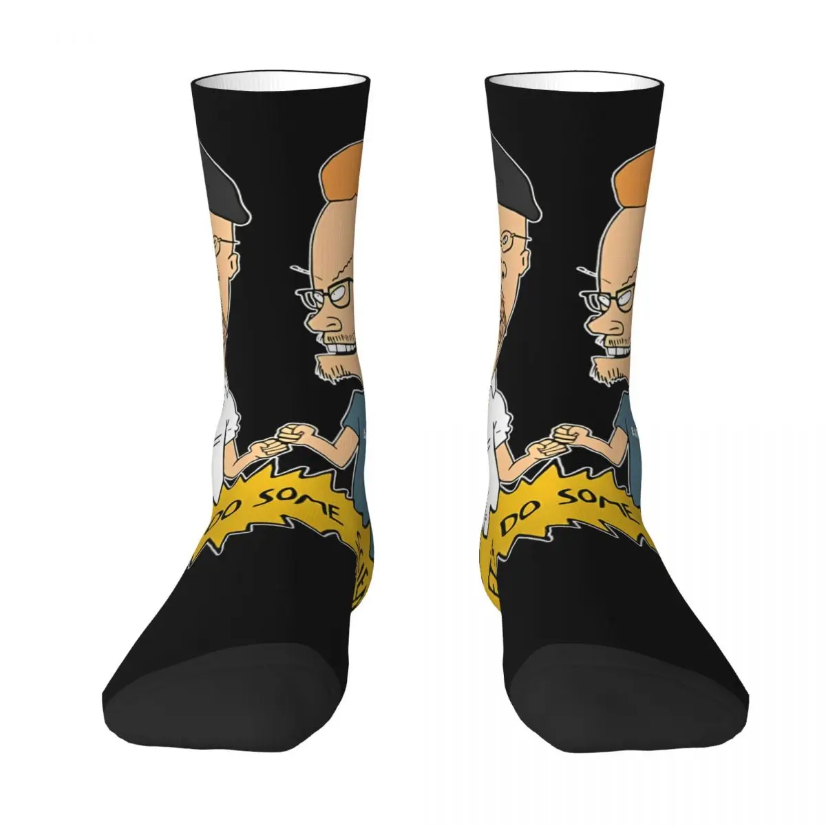 Носки компрессионные мужские в стиле Харадзюку счастливые Смешные винтажные