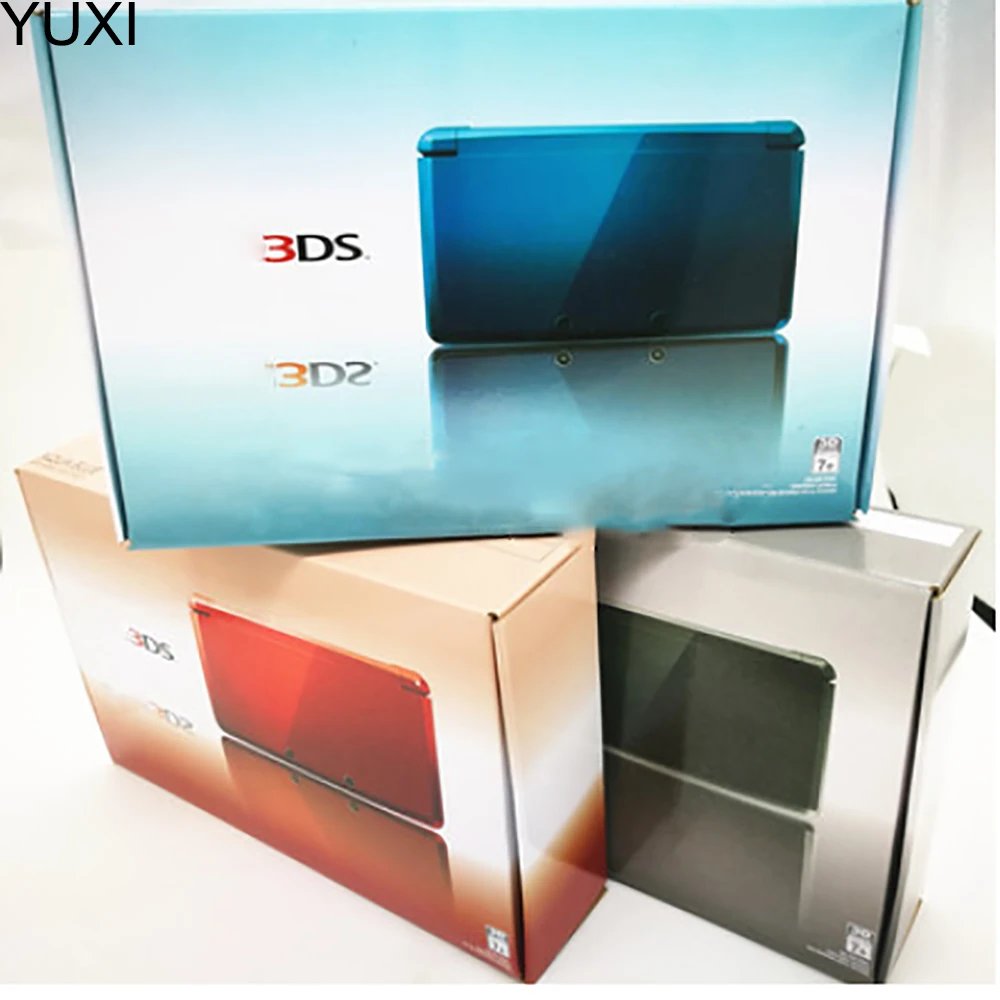 

YUXI 1PCS New Carton Packing Box For 3DS Gamepad Game Console Protect Box Packing Carton
