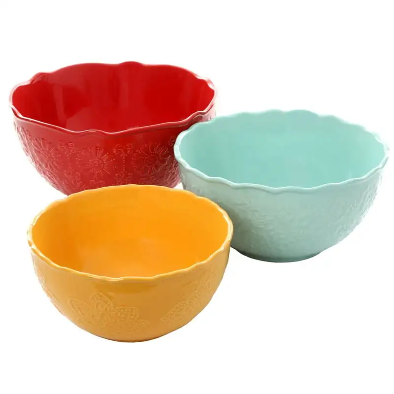 

Bursts Serving Bowl Set, Set of 3