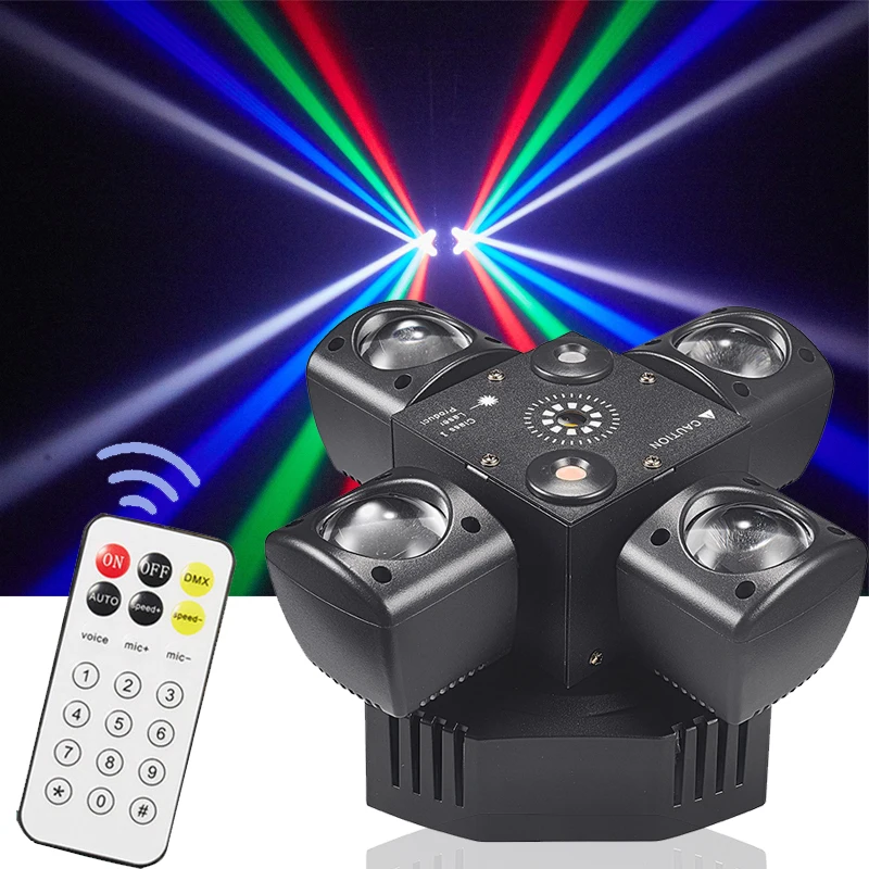 

GVT 48 Вт 4-х головочный светодиодный DJ светильник