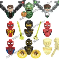 x0328 xh1833 xh1863 xh1835 superhero blocks disney anime movies mini action toy figures building blocks gift for children