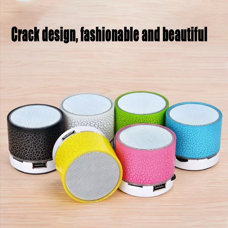 

Light Crack Wirless Bluetooth Speaker Outdoor Sound Box Small Protable Speaker for Mobile Phone