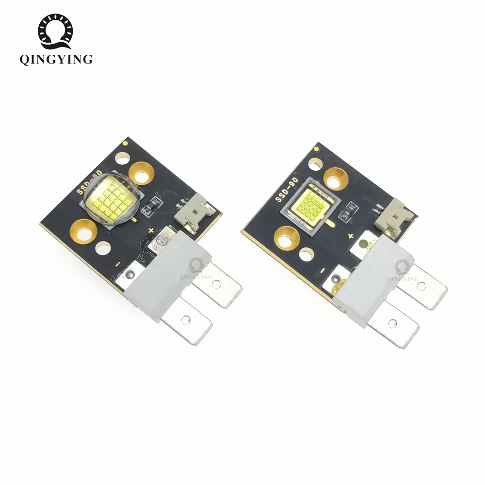 Светодиодный сценический светильник высокой мощности, 70 Вт, 3-5 В, 12-15 А, фотолампа, холодный белый свет, 7500-8000K, высокая яркость, для подвижного проектора