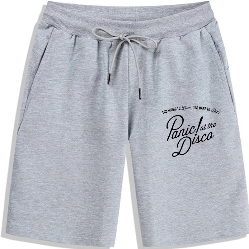 Мужские шорты 2020Men с принтом музыкальная группа Паника На Диско модные крутые принты Летние повседневные хипстерские Полиэстеровые крутые