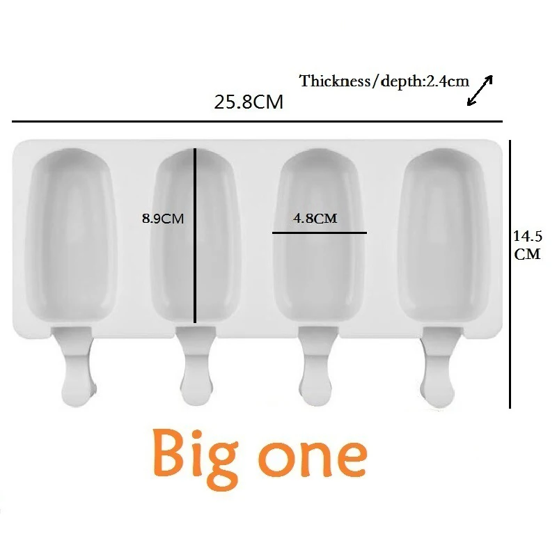 

Форма для мороженого YONGHAO 4/8 отверстий