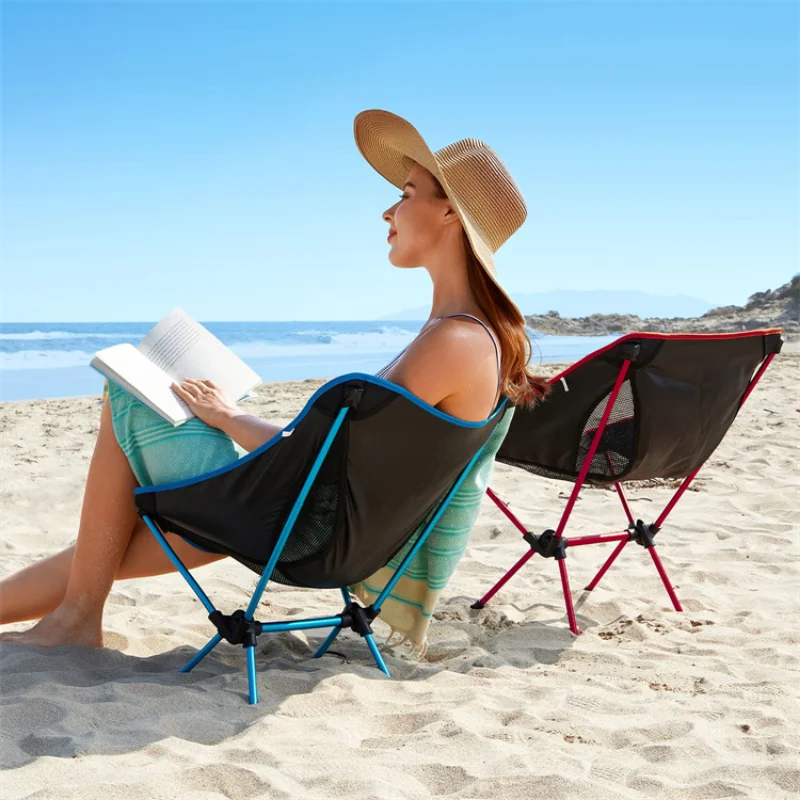 

Съемный портативный складной стул Moon Chair, уличные стулья для кемпинга, пляжа, рыбалки, ультралегкий стул для путешествий, пешего туризма, пикника, сиденье, инструменты