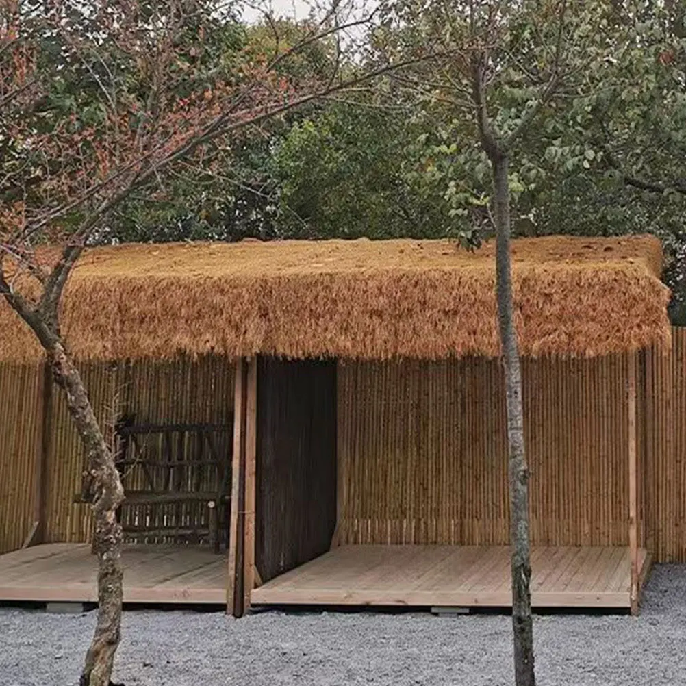 Имитация пальмовой соломы домашние чехлы на крыше соломенный ковер крышу своими