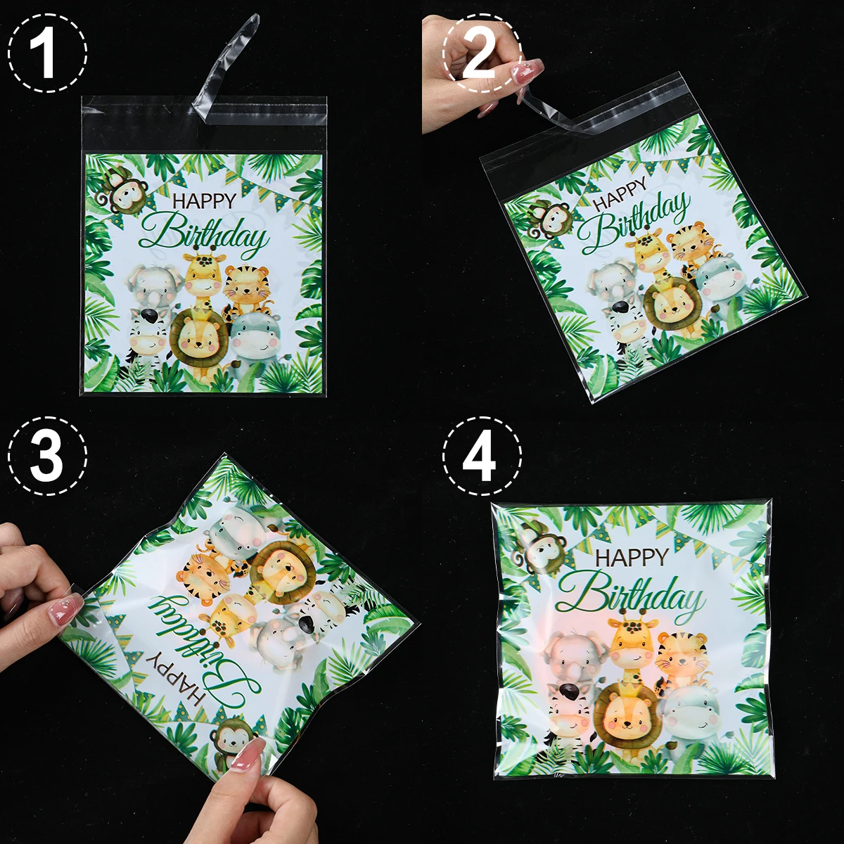 50 шт. джунгли животные искусственное сафари декор для детей дикие товары