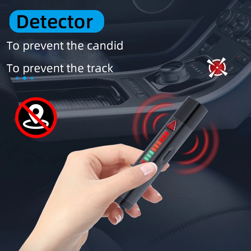

Hidden Cam Pen Anti Spy Camera Detector Bug Gadget Wireless RF Signal Finder Audio GSM Anti GPS Car Tracking Wiretapping Scanner