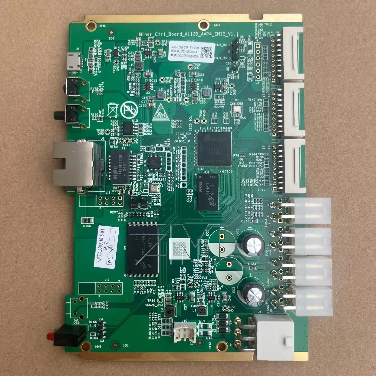 Совершенно новая плата управления bitmain antminer s21pro amlogic A113D ctrl_CBE