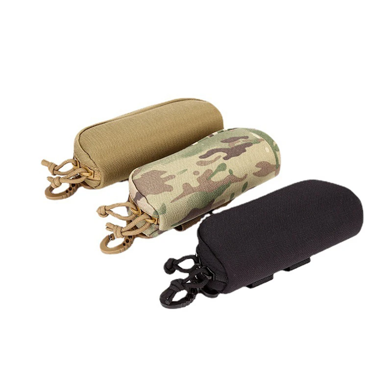 

Outdoor Hunting Sunglasses Case Military Molle Pouch Goggles Storage Box 1000D Nylon Hard Eyeglasses Bag NEW