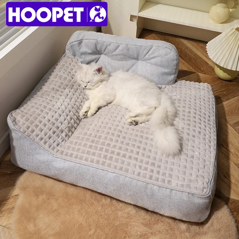 

Диван-кровать HOOPET для глубокого сна для кошек, съемная кровать для маленьких собак, моющаяся кровать для питомцев, матрас для щенков и котят, товары для домашних животных