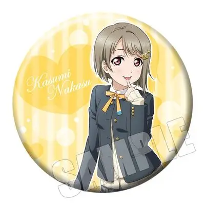 Аниме Love Live Konoe Kanata Asaka Karin Miyashita Ai 58 мм фигурка значок круглая брошь булавка