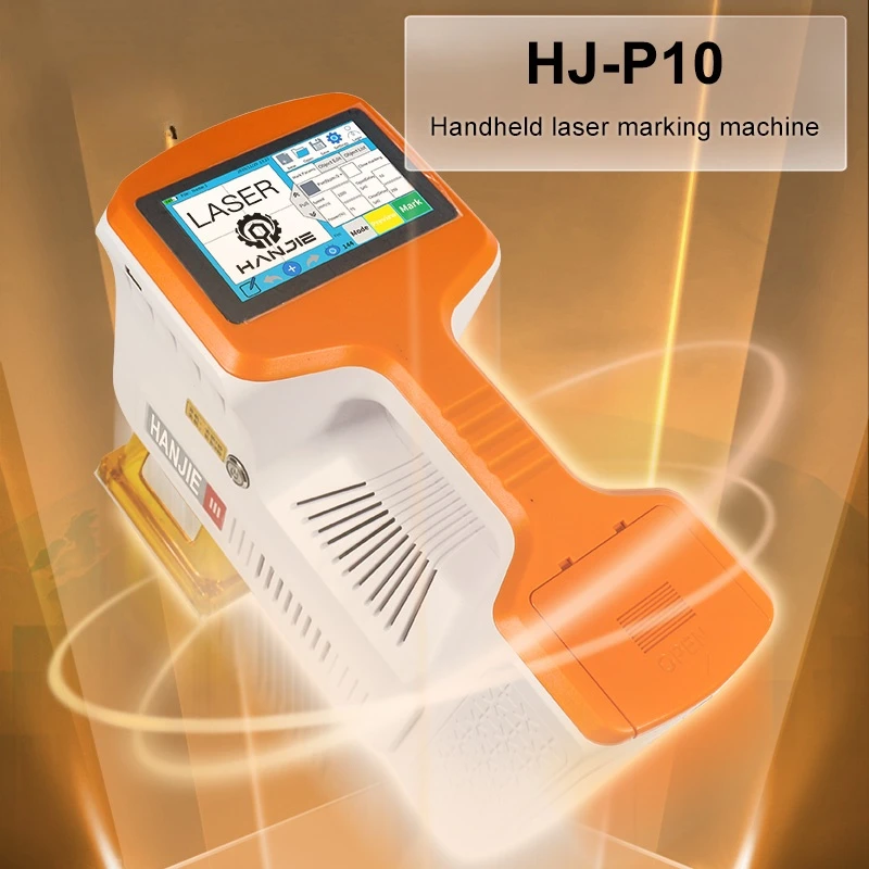 Новейшая интеллектуальная ручная лазерная маркировочная машина HANJIE 2024 для
