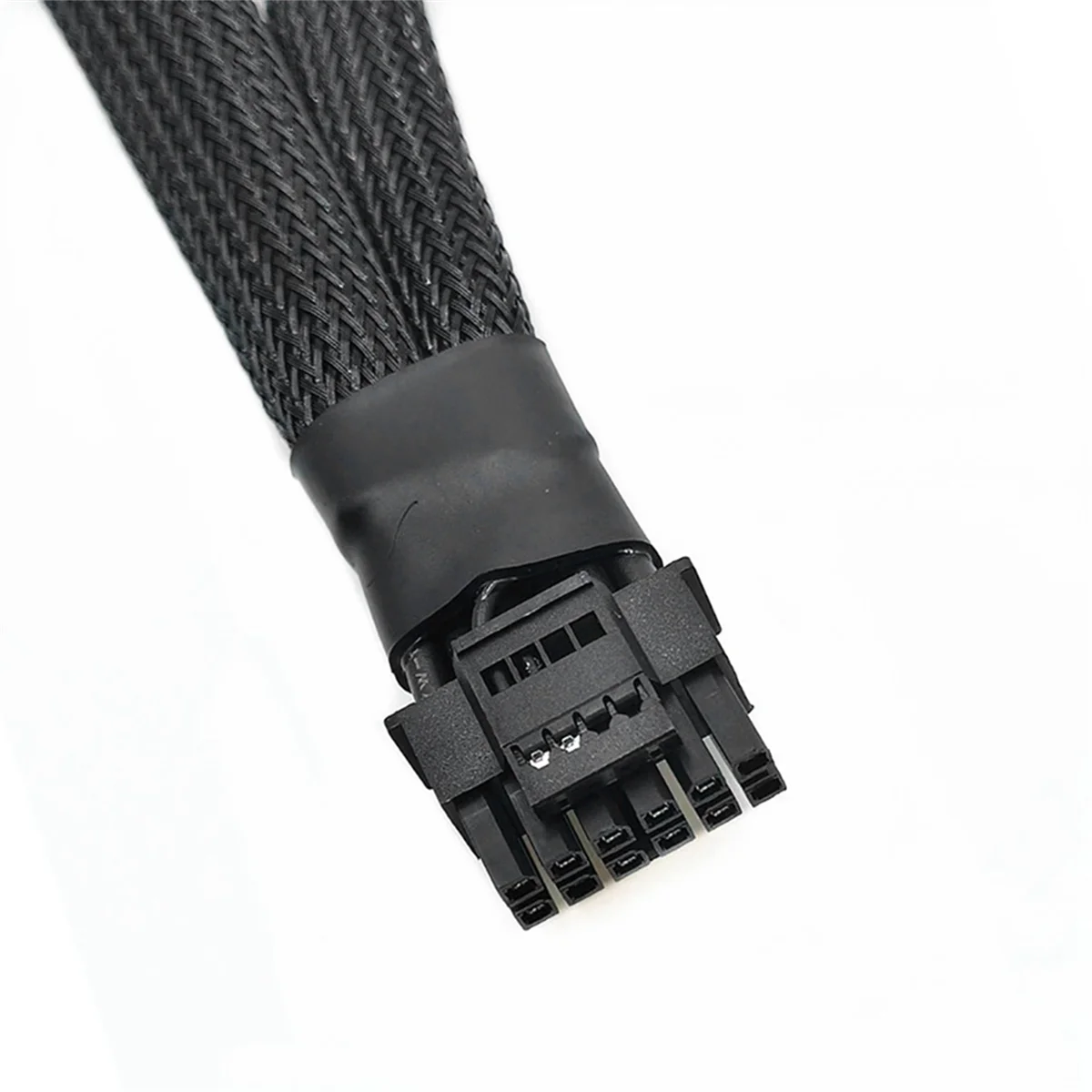 

12VHPWR Connector PCIe 5.0 12VHPWR 16Pin 12+4Pin Male Female GPU Power with Terminal Pins Black
