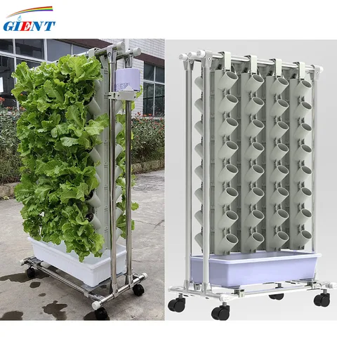 Новая стильная Вертикальная тепличная гидропонная система для выращивания растений с аксессуарами