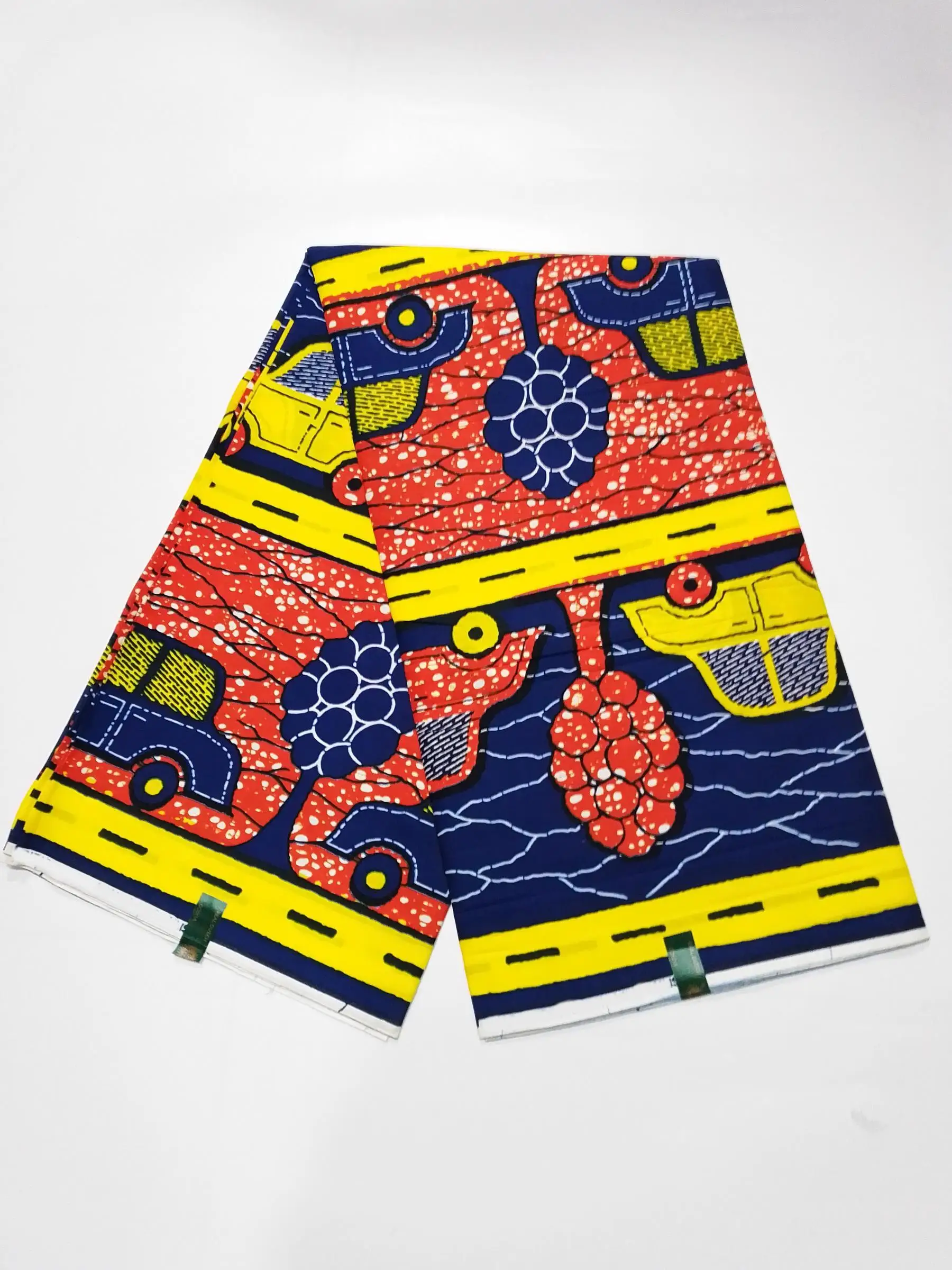 Ткань из Анкары Африканский настоящий восковой принт хлопок 100% новый дизайн