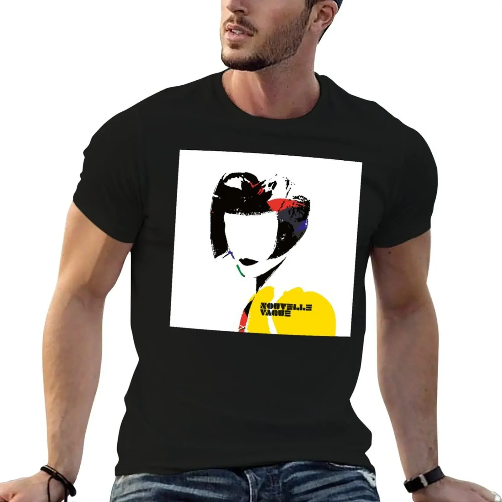 Nouvelle Vague - Should I Stay or Go album 2024 футболка синие архивные возвышенные мужские высокие
