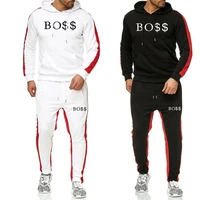 2022 high quality mens brand tracksuit hoodies and jogger pants classic male gym casual sports running outfits autumn sportswear