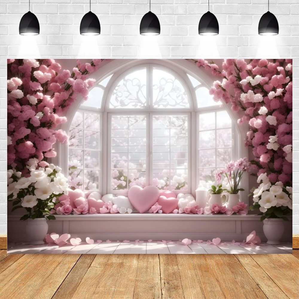 Фоновое полотно Yeele для фотосессии винил красный свадьбы