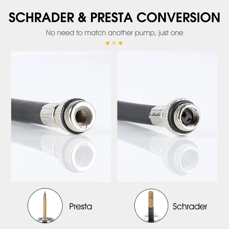 Велосипедный мини-насос WEST BIKING портативный ручной насос для накачивания шин