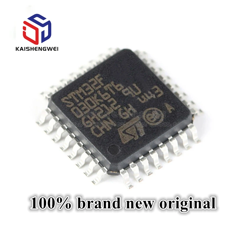 

Original Genuine STM32F030K6T6 LQFP-32 ARM Cortex-M0 32-Bit Microcontroller MCU
