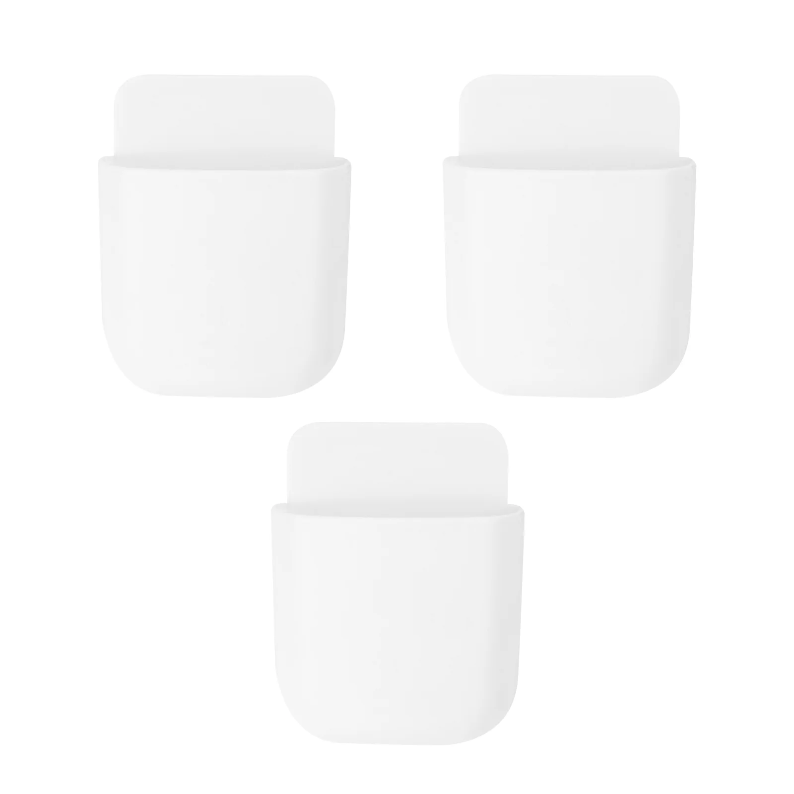 

Wall Holder Remote Storage Control Organizer Box Rack Pen Media Stand Charging Marker Cell Mount Adhesive Hanging Cup Holders