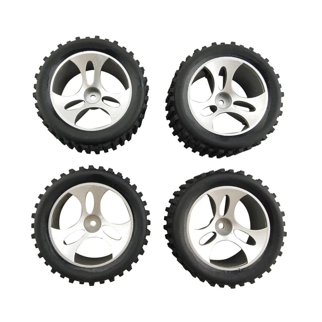 4PCS Tires Are Used For Wltoys A959 RC Off-Road Vehicle，4WD Spare Tire Part A959-01