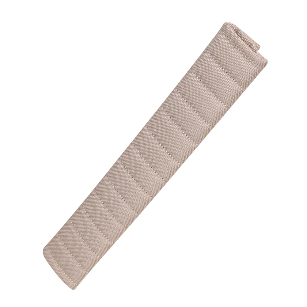 

1PC Auto Car Seat Belt Cover Seat Shoulder Pad Cushion Breathable Seatbelt Strap Cover for Decoration Protection (Beige, 33cm)