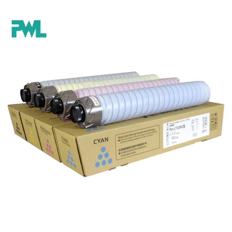 

1PC TN CMYK1500g Toner Compatible for Ricoh PROC7100 C7110 Ricoh Pro 7100 Copier Toner Cartridge c7100 Printer Supplies