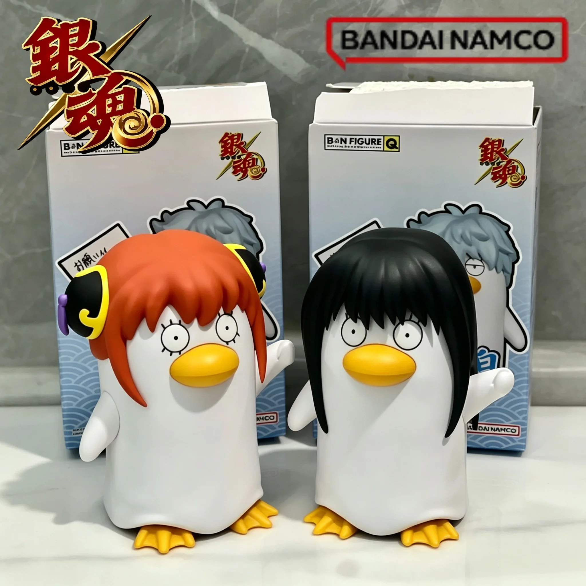 Фото Фигурка Bandai BNFIGUREQ Gintama Elizabeth в формате Blind Box, Саката Гинтоки, Кагура, коллекционная аниме-кукла, игрушка, украшение для рабочего стола, подарок. №1